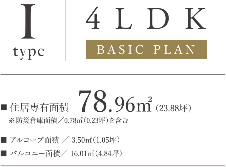 Iタイプ BASIC PLAN